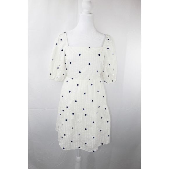 Rails Selene Floral Embroidered Serrsucker Dress - Picture 1 of 10